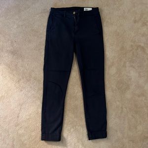 Cosmic Blue Love skinny leg pants, 27 inch waist, navy